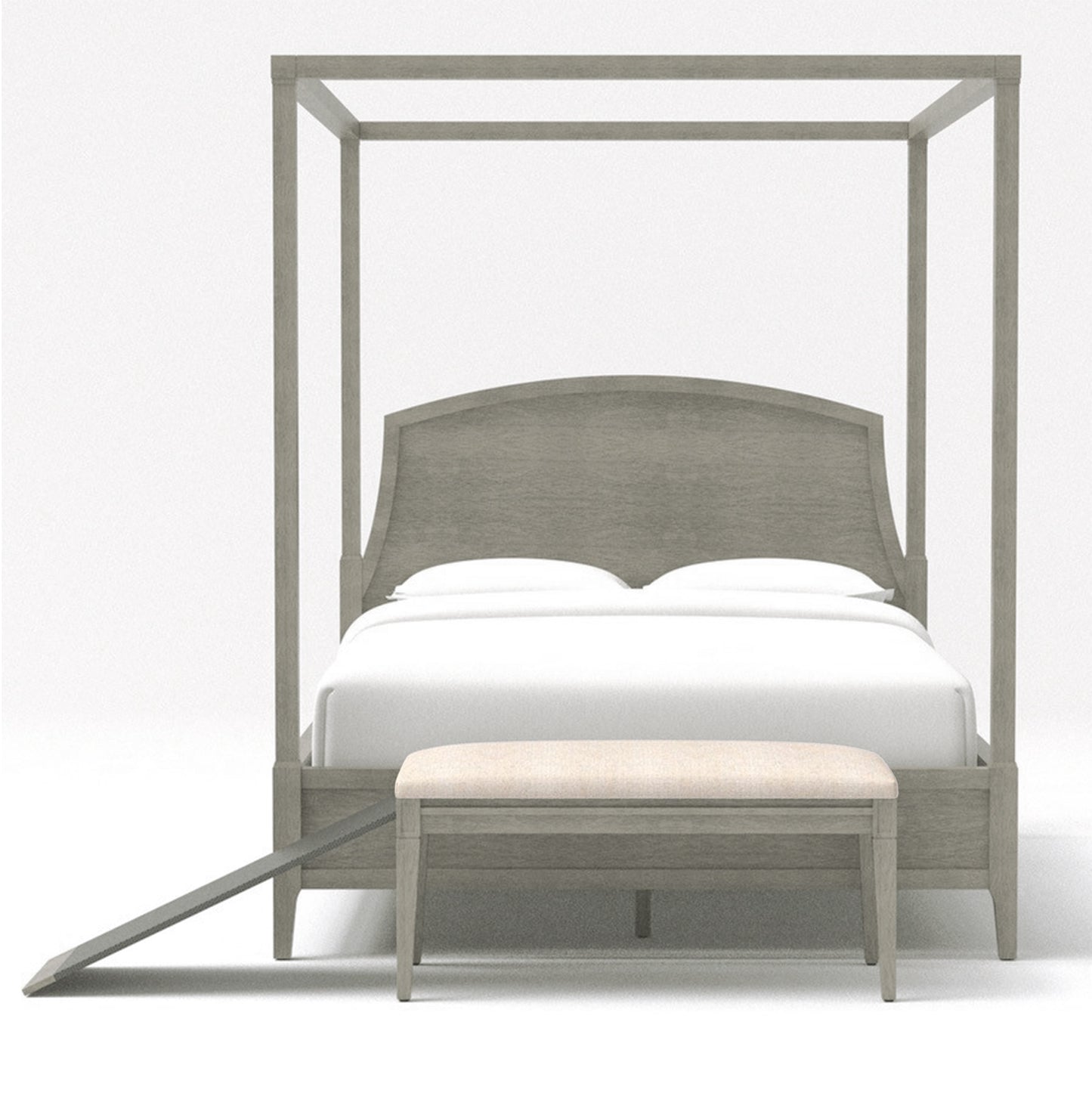 Barkley™ Pet Ramp Bench - Canyon Gray