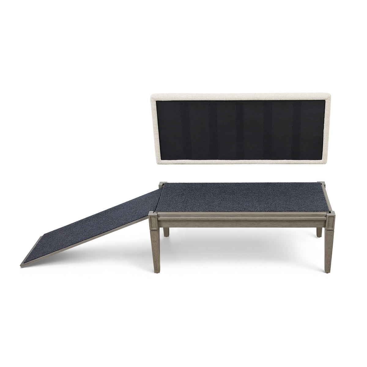 Wagsby™ Pet Ramp Bench - Canyon Gray