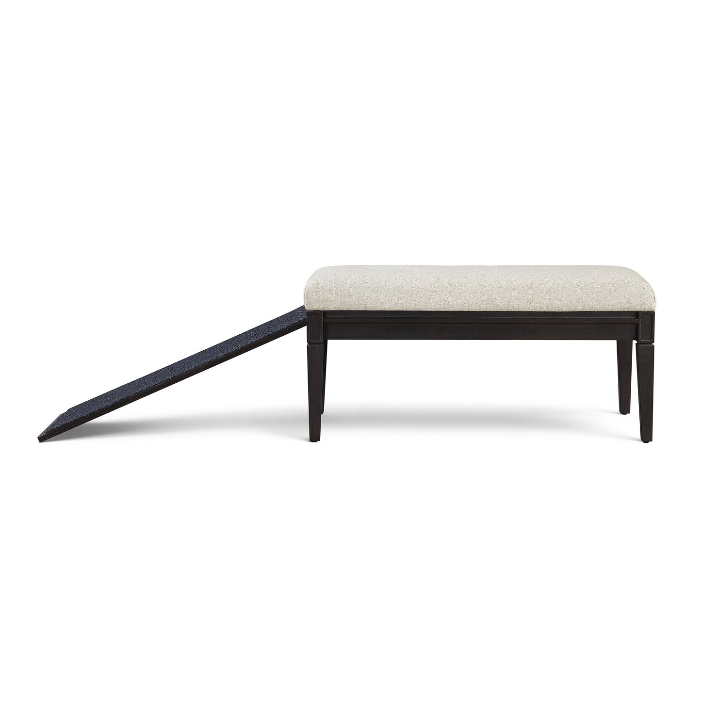 Wagsby™ Pet Ramp Bench - Black Walnut