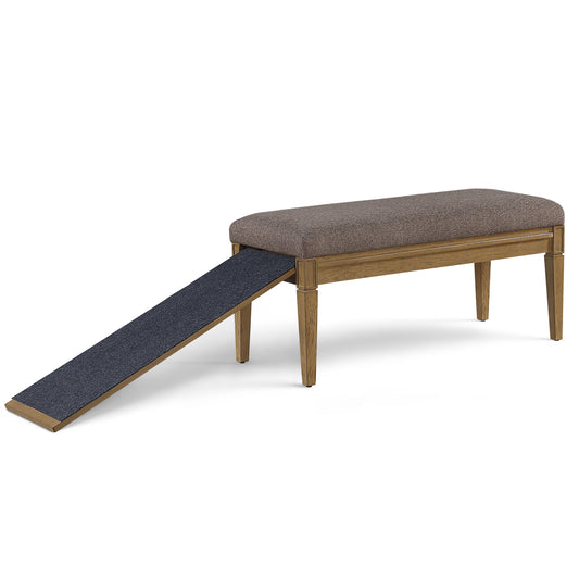 Barkley™ Pet Ramp Bench - Harvest Brown
